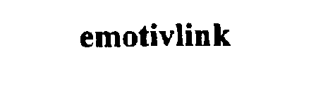 Trademark Logo EMOTIVLINK