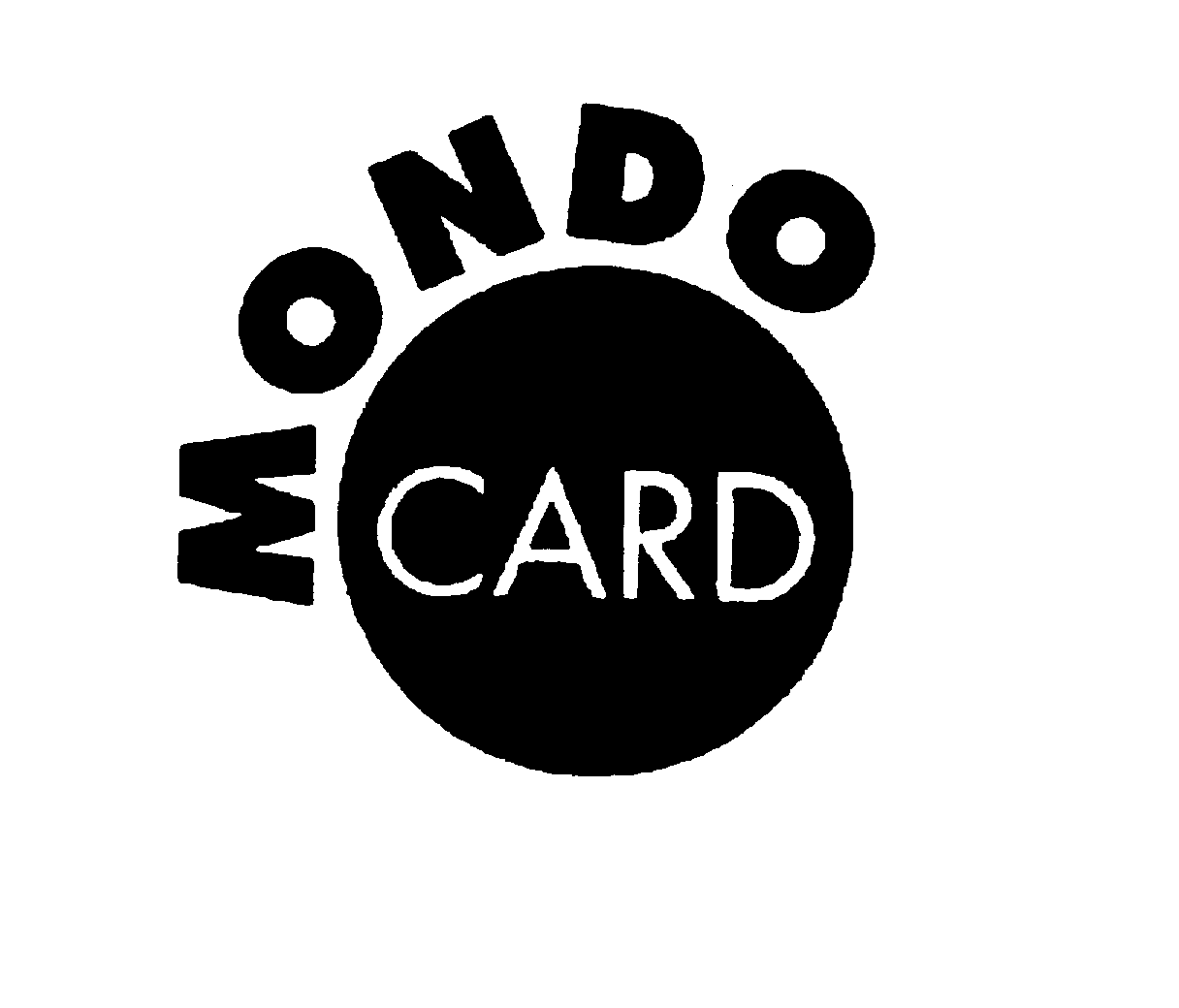Trademark Logo MONDO CARD