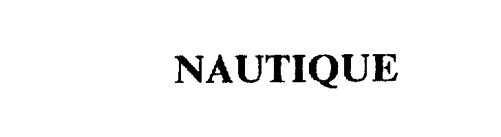 Trademark Logo NAUTIQUE