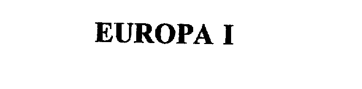 Trademark Logo EUROPA I