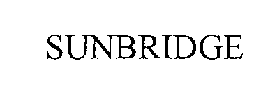 Trademark Logo SUNBRIDGE