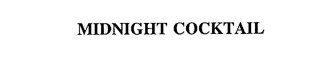 Trademark Logo MIDNIGHT COCKTAIL