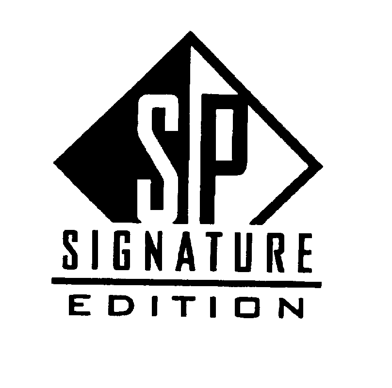 Trademark Logo SP SIGNATURE EDITION