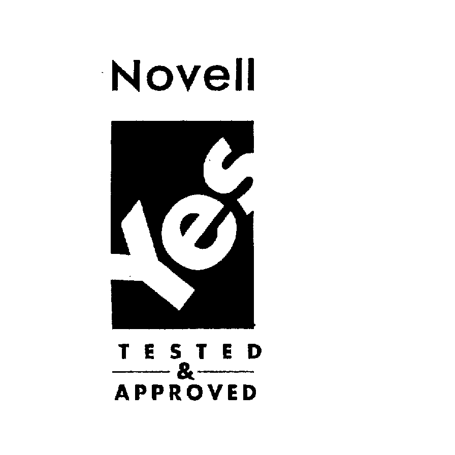  NOVELL YES TESTED &amp; APPROVED