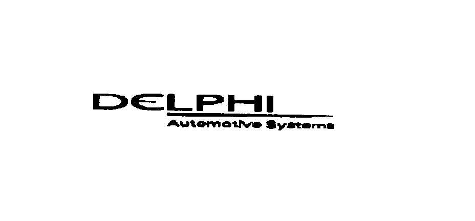  DELPHI AUTOMOTIVE SYSTEMS