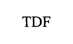 Trademark Logo TDF