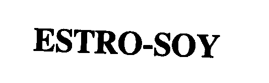 Trademark Logo ESTRO-SOY