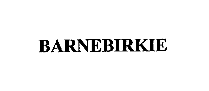 Trademark Logo BARNEBIRKIE