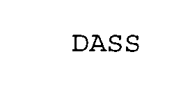 Trademark Logo DASS