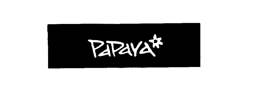 Trademark Logo PAPAYA