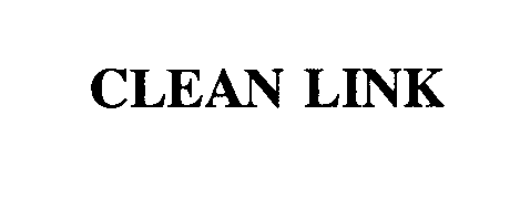 Trademark Logo CLEAN LINK