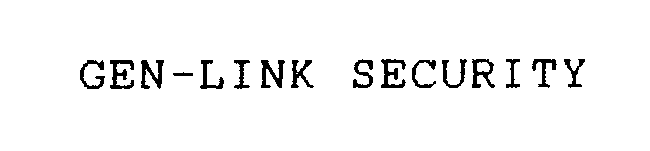  GEN-LINK SECURITY