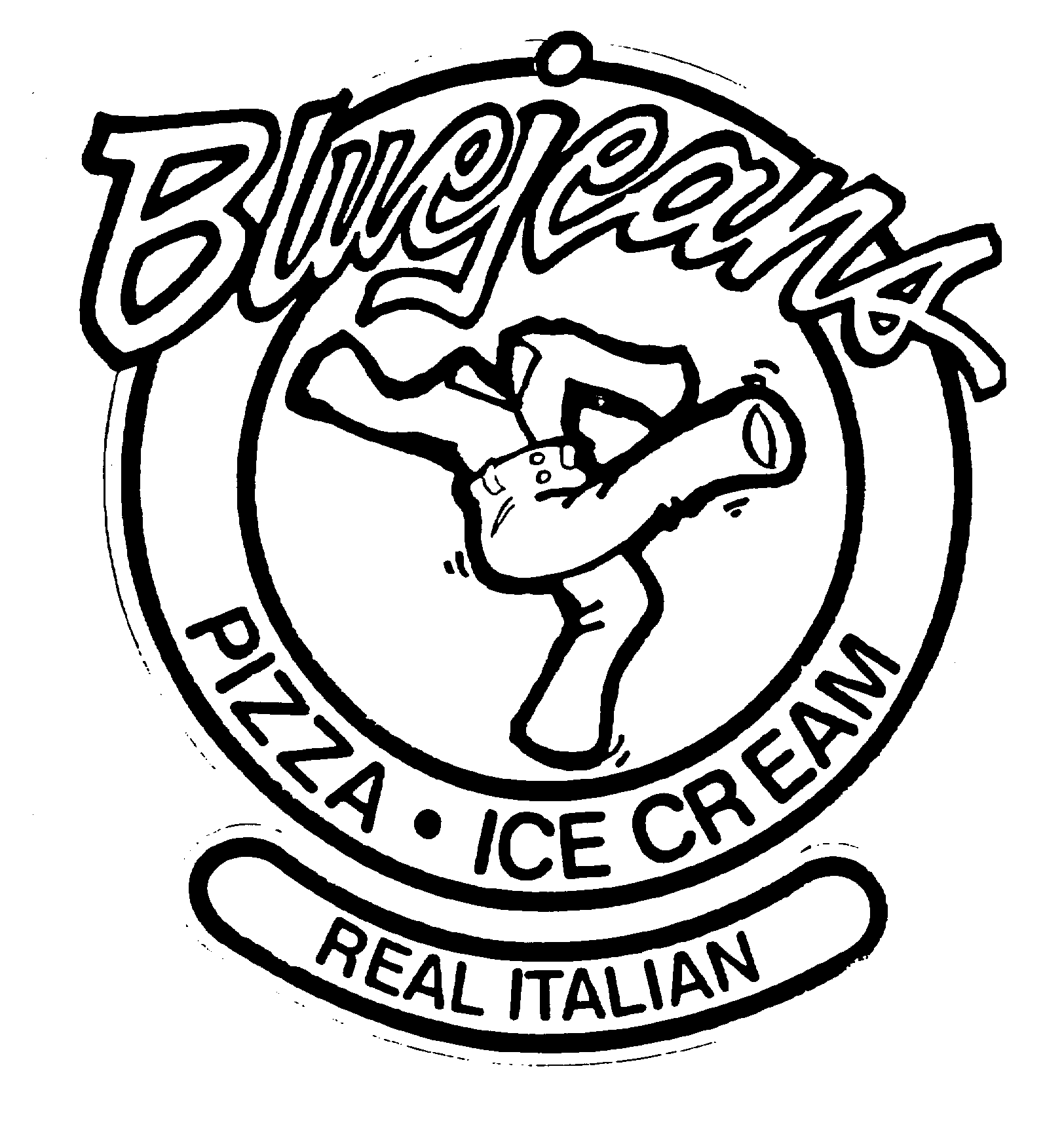 BLUEJEANS PIZZA ICE CREAM REAL ITALIAN