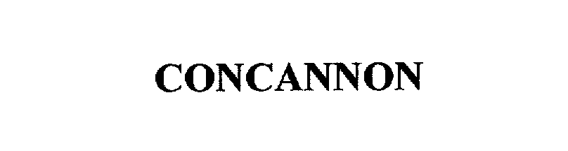Trademark Logo CONCANNON