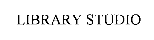 Trademark Logo LIBRARY STUDIO