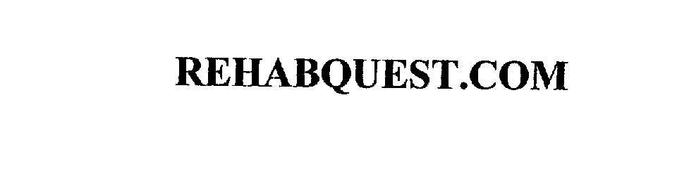 Trademark Logo REHABQUEST.COM