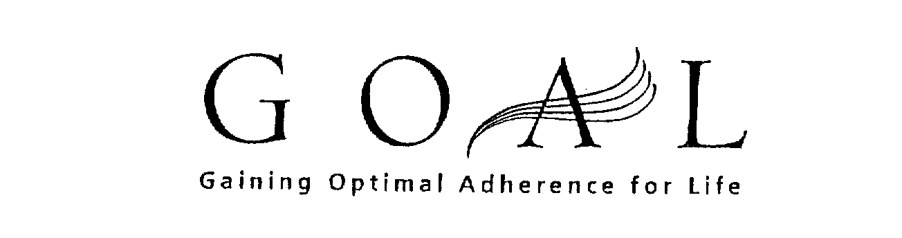 Trademark Logo GOAL GAINING OPTIMAL ADHERENCE FOR LIFE