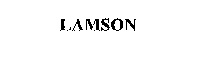  LAMSON