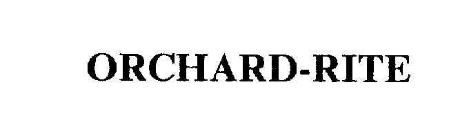  ORCHARD-RITE