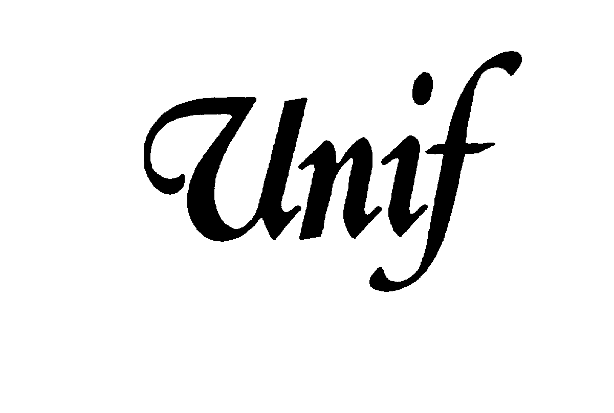 Trademark Logo UNIF