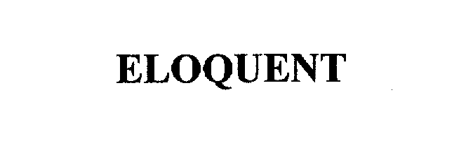 Trademark Logo ELOQUENT