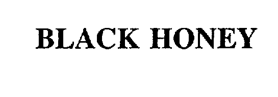Trademark Logo BLACK HONEY