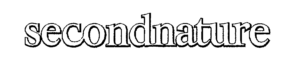 Trademark Logo SECONDNATURE