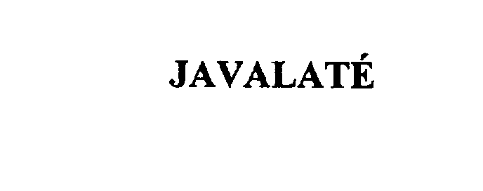 Trademark Logo JAVALATE