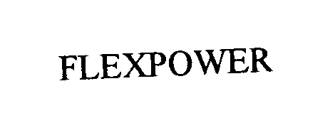 Trademark Logo FLEXPOWER