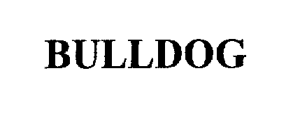 Trademark Logo BULLDOG