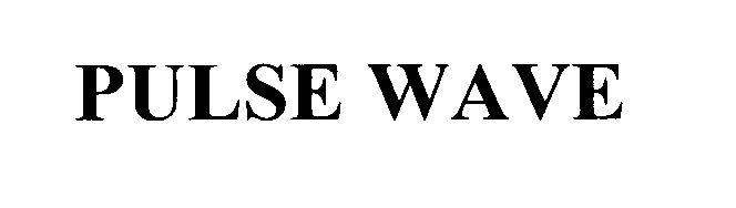 Trademark Logo PULSE WAVE