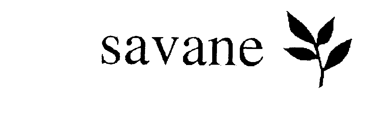 Trademark Logo SAVANE