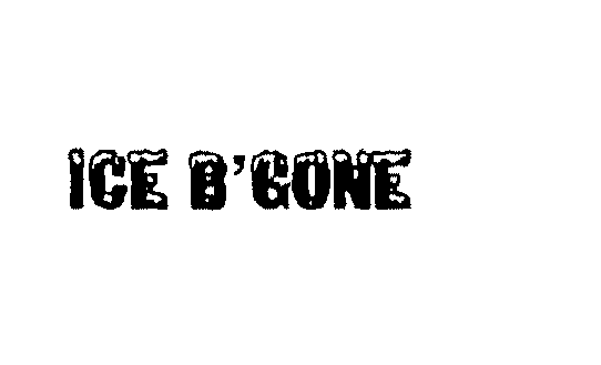 Trademark Logo ICE B'GONE