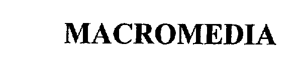 Trademark Logo MACROMEDIA
