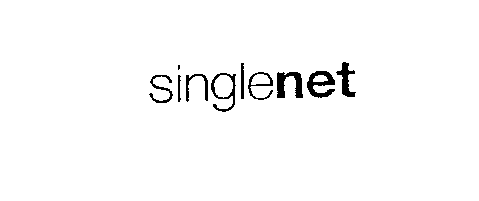 Trademark Logo SINGLENET