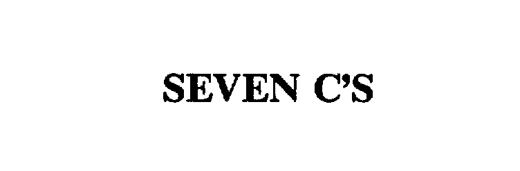  SEVEN C'S