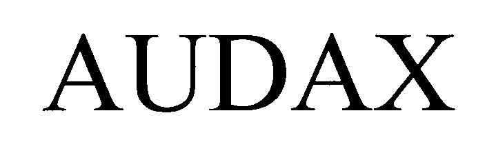 Trademark Logo AUDAX