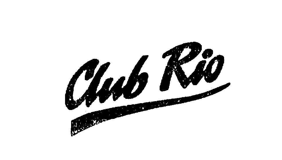 Trademark Logo CLUB RIO