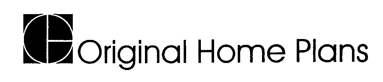 Trademark Logo ORIGINAL HOME PLANS