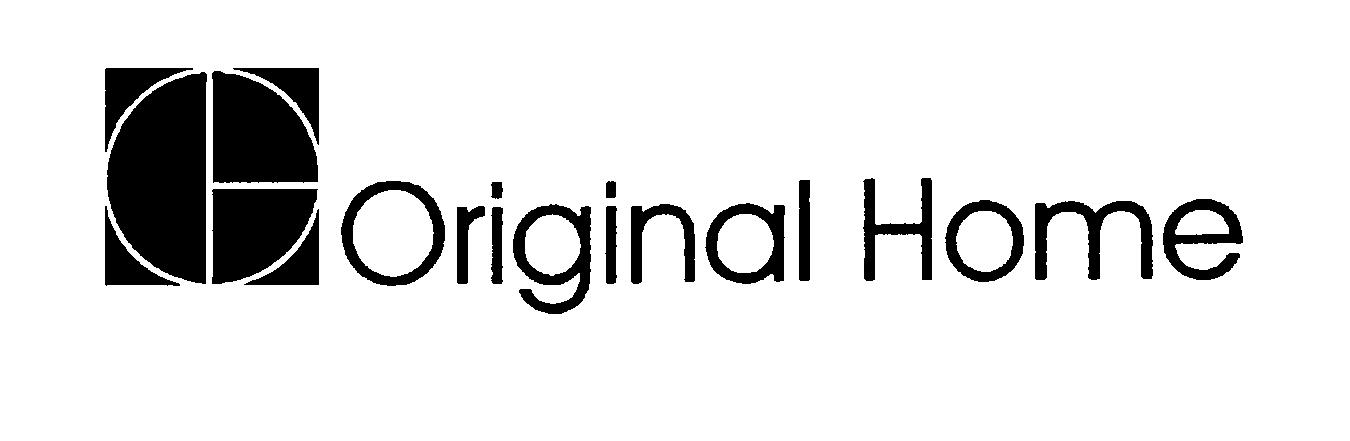 Trademark Logo ORIGINAL HOME