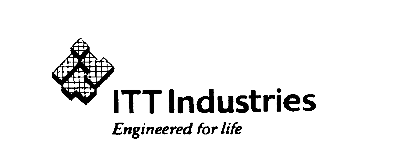 Trademark Logo ITT INDUSTRIES ENGINEERED FOR LIFE