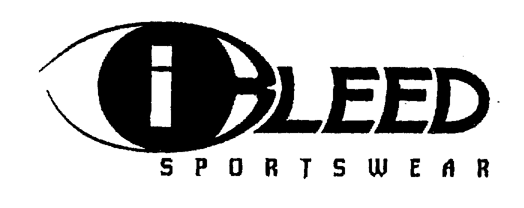 Trademark Logo I BLEED SPORTSWEAR
