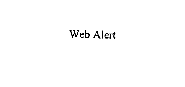  WEB ALERT