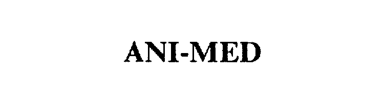 Trademark Logo ANI-MED
