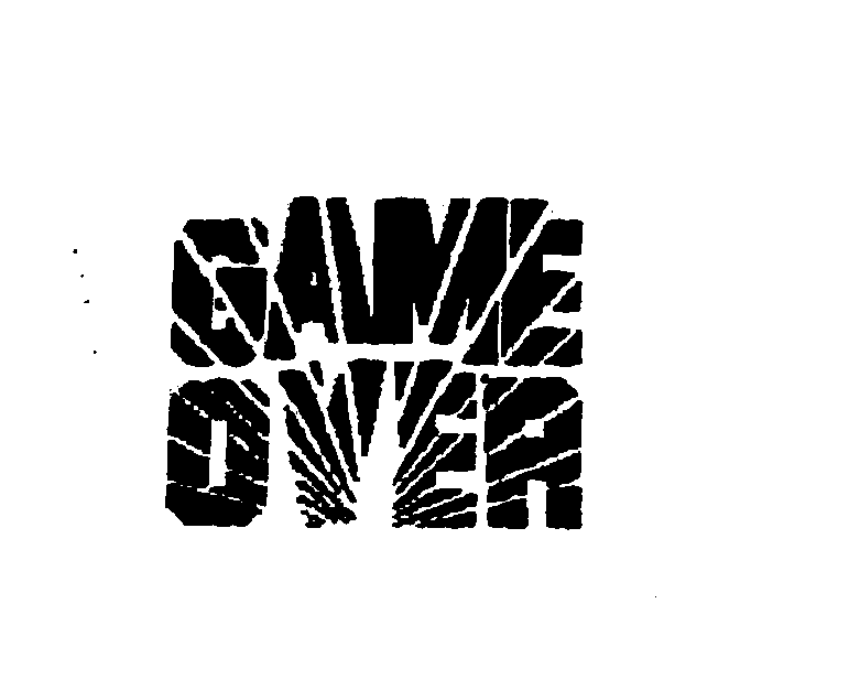 Trademark Logo GAME OVER