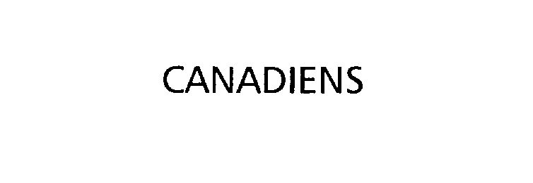 Trademark Logo CANADIENS