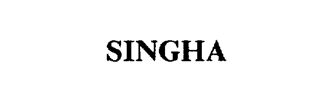Trademark Logo SINGHA