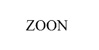 Trademark Logo ZOON