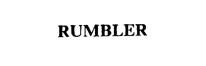 RUMBLER