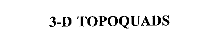Trademark Logo 3-D TOPOQUADS